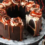 Spooky Halloween Marble Cake