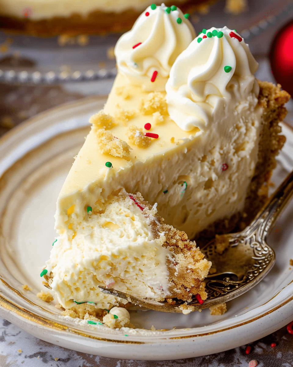 Sugar Cookie Cheesecake