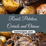 Roasted Potatoes, Carrots, and Onions
