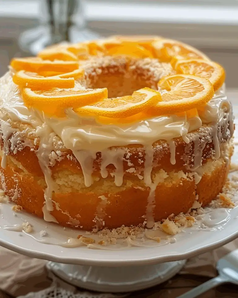 Orange Creamsicle Cake