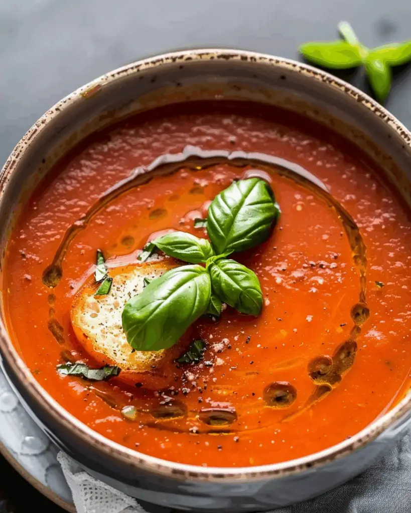 Tomato Basil Soup