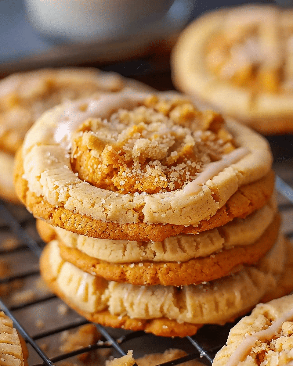 The Best Crumbl Pumpkin Pie Cookies