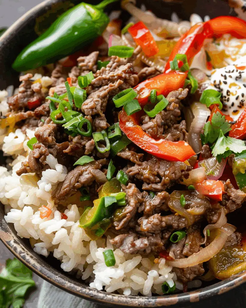 Philly Cheesesteak Bowl