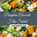 Pumpkin Avocado Feta Salad