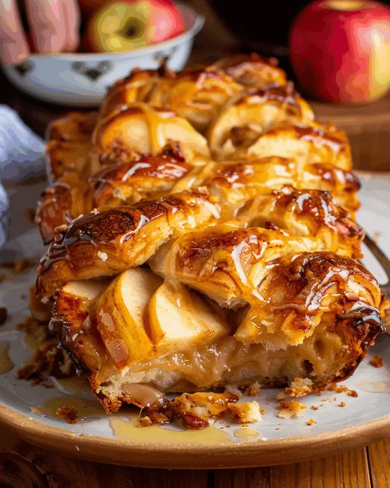 Apple Pie Pull Apart Bread