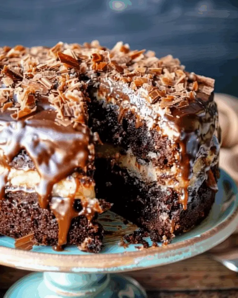 Homemade German Chocolate Cake