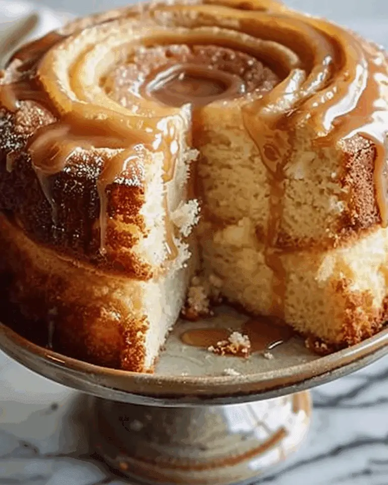 Salted Caramel Kentucky Butter Cake