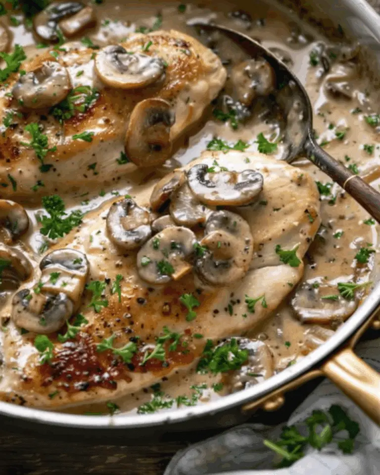 Creamy Chicken Marsala