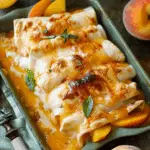 Peach Pie Enchiladas