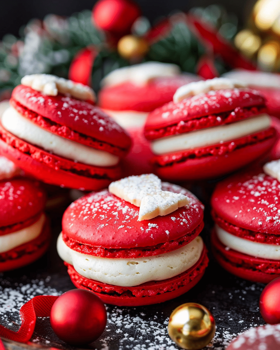 Santa Claus Macarons