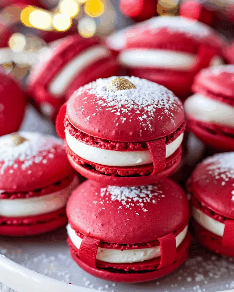Santa Claus Macarons