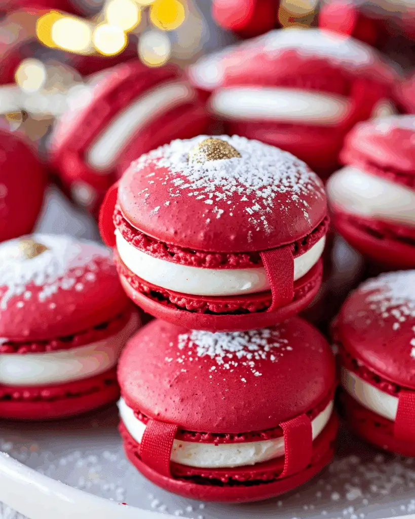 Santa Claus Macarons
