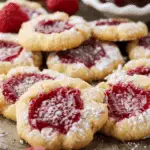 Raspberry Thumbprint Cookies