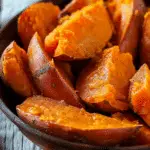 Tasty Cinnamon Butter Baked Sweet Potato