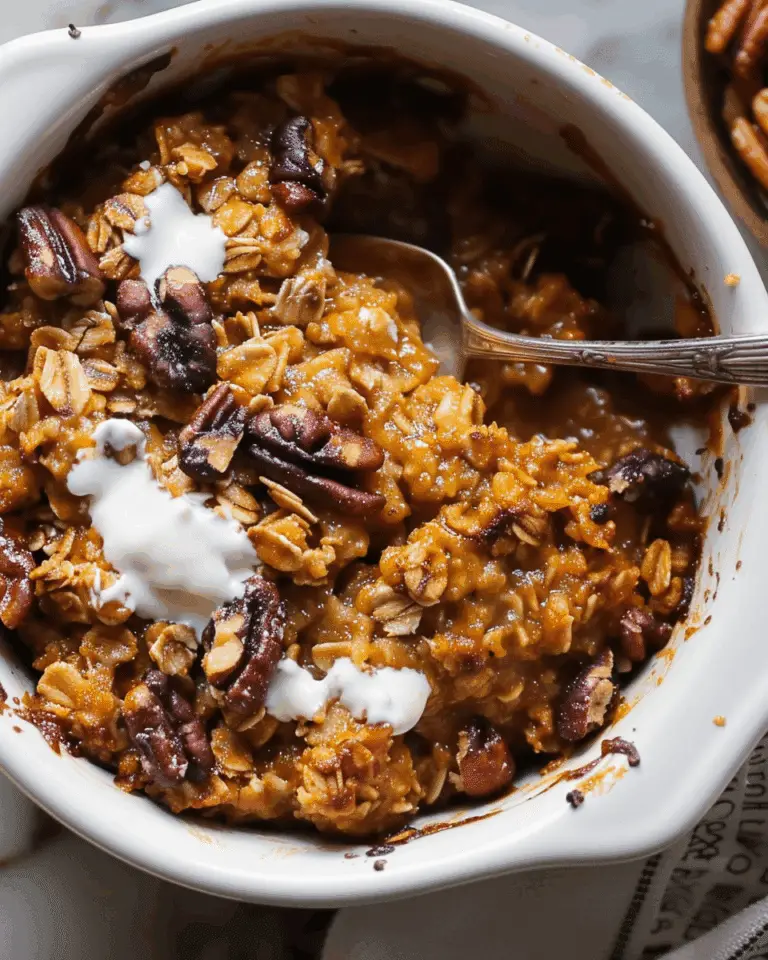 Pumpkin Baked Oatmeal