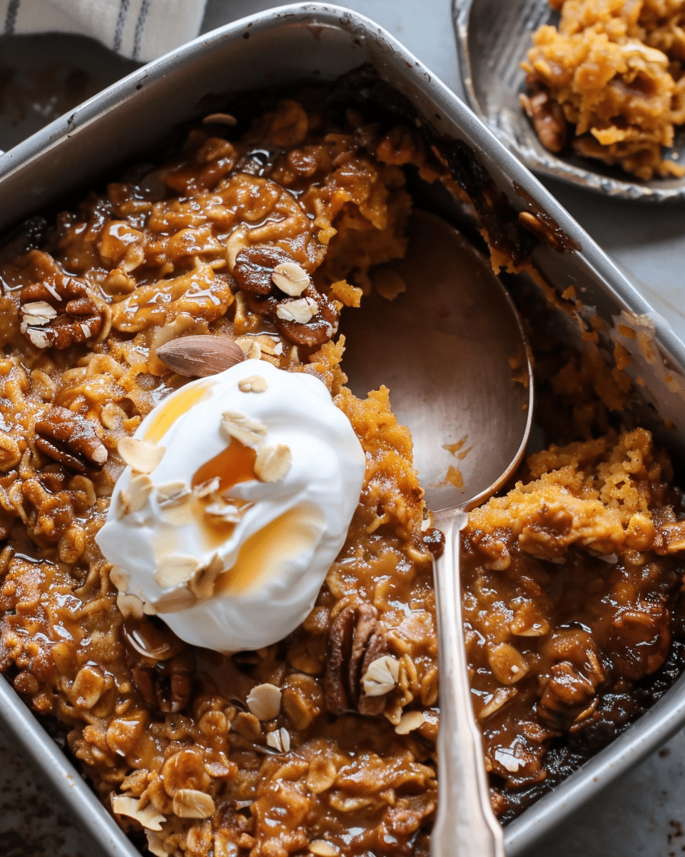 Pumpkin Baked Oatmeal