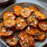 Delicious Honey Feta Sweet Potato Rounds Recipe for Any Meal