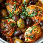 Slow Cooker Mediterranean Chicken