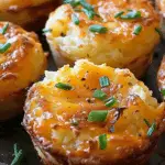 Cheesy Mashed Potato Puffs