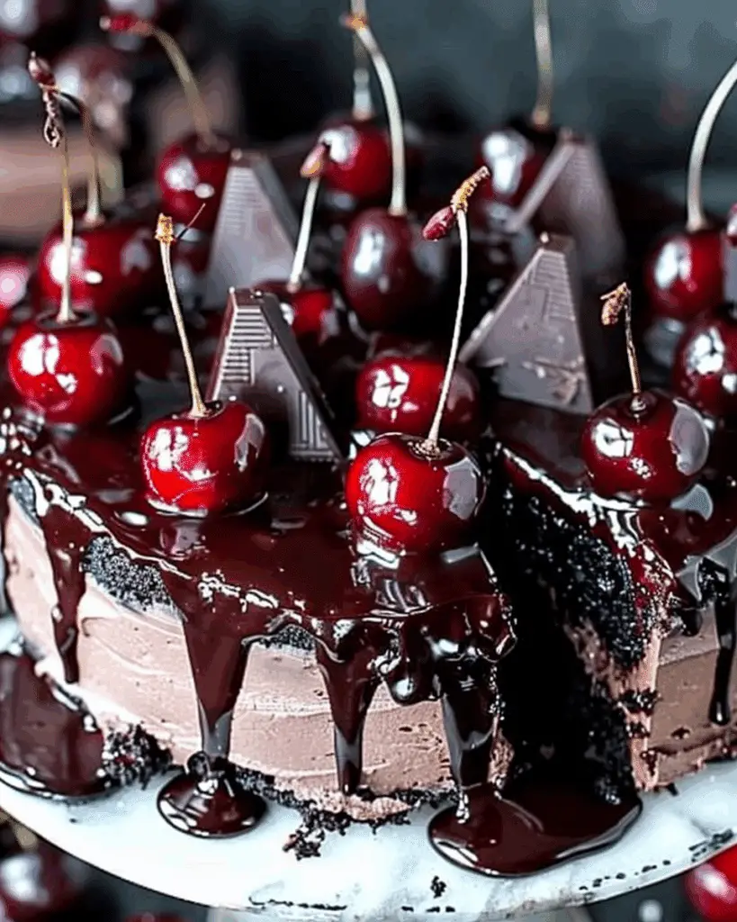 Cherry Chocolate Dream Cake Recipe