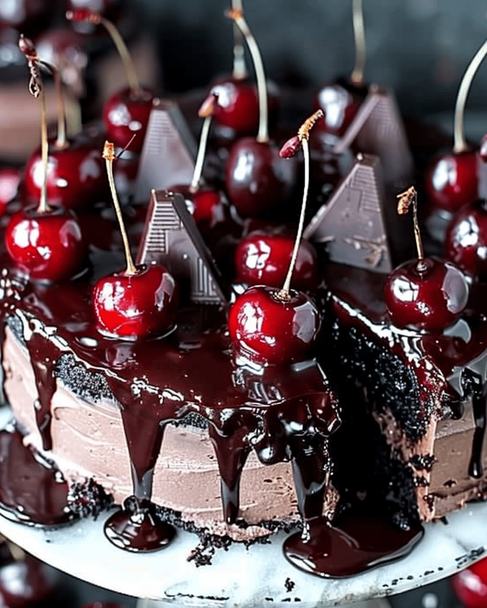 Cherry Chocolate Dream Cake Recipe