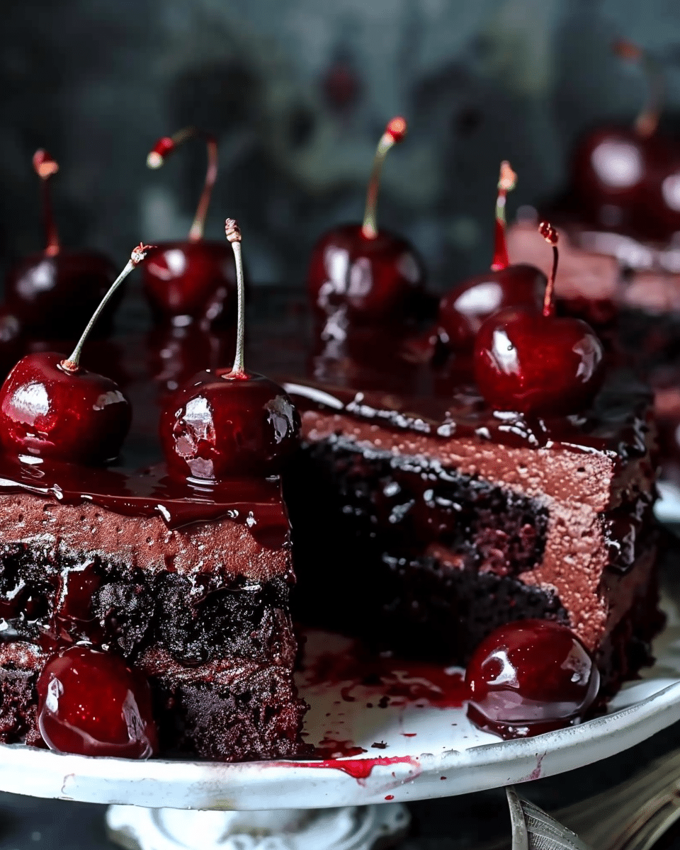 Cherry Chocolate Dream Cake Recipe