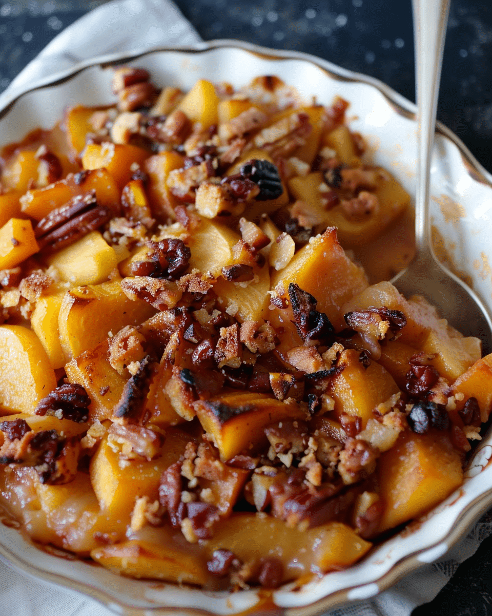 Butternut Squash Apple Bake