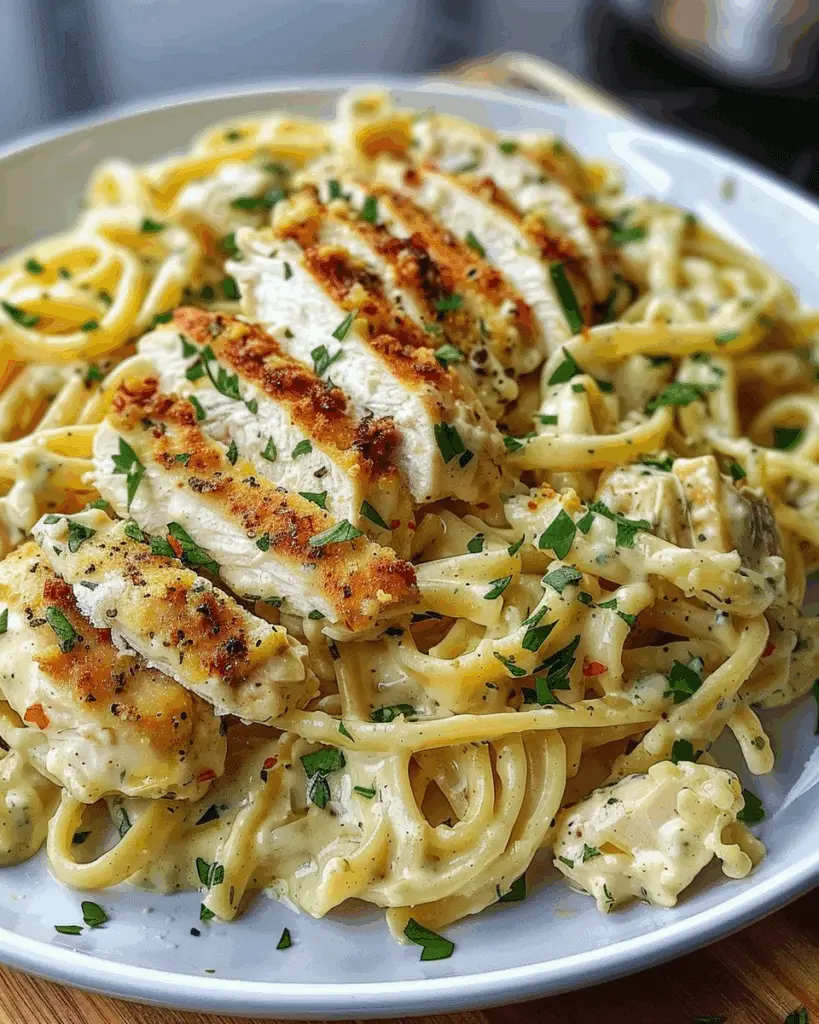 The Ultimate Creamy Garlic Parmesan Chicken Pasta You’ll Crave Every Week