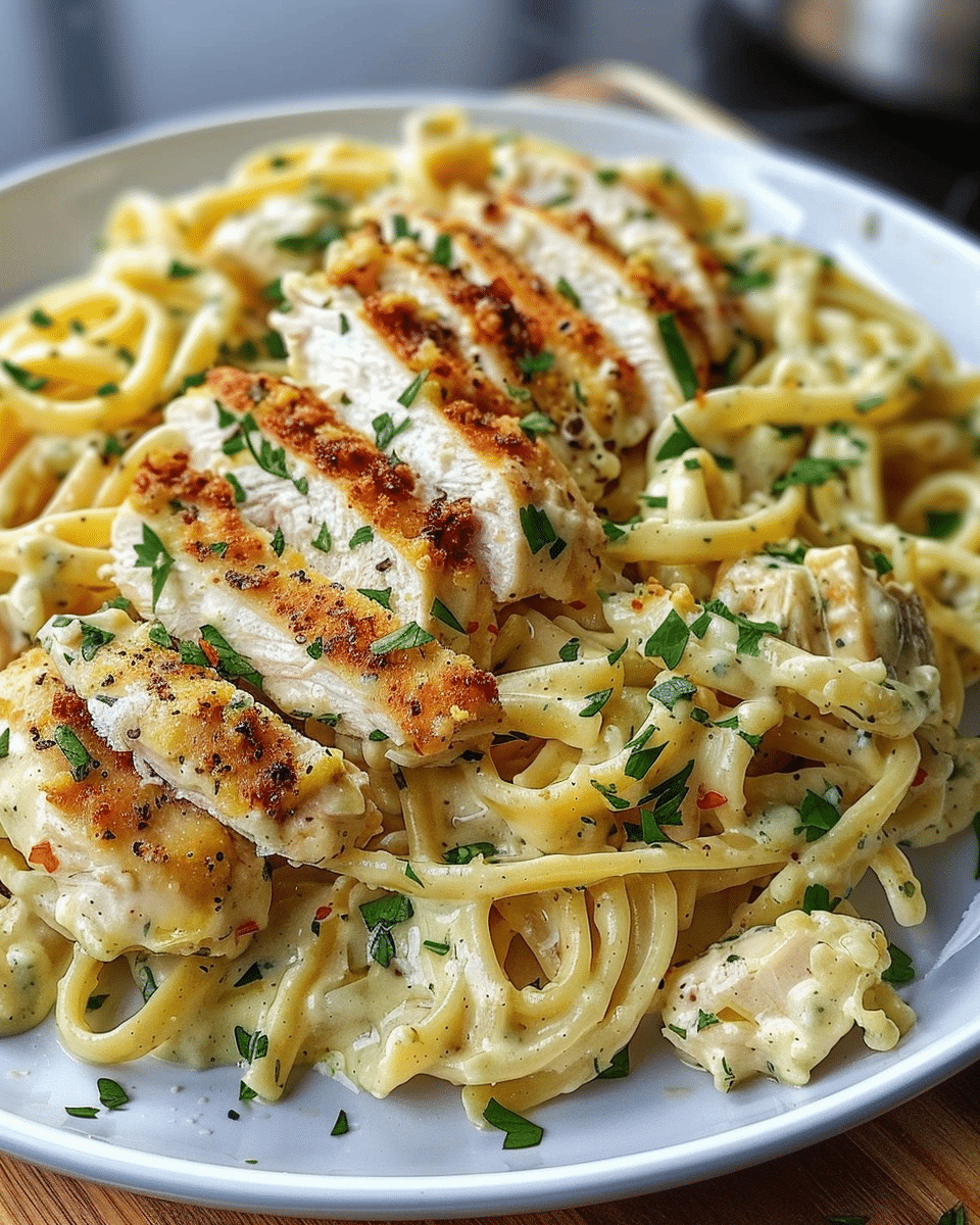 The Ultimate Creamy Garlic Parmesan Chicken Pasta You’ll Crave Every Week