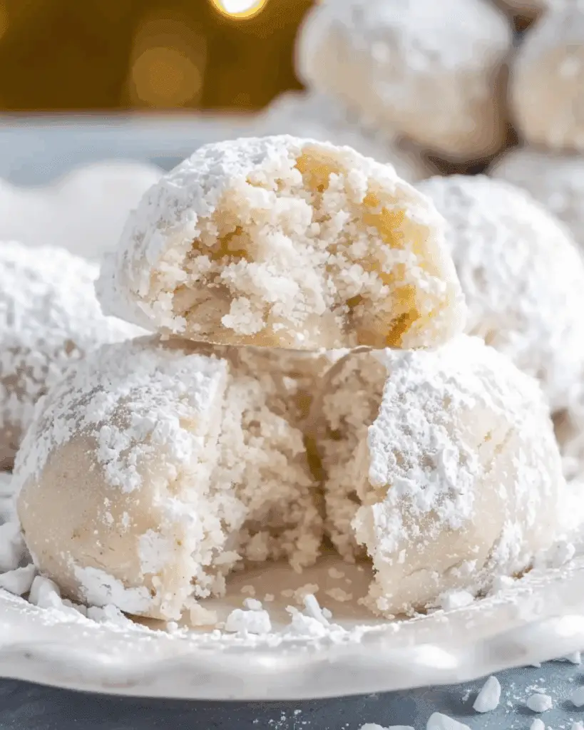 Incredible Snowball Cookies