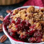 Cranberry Orange Pecan Crisp
