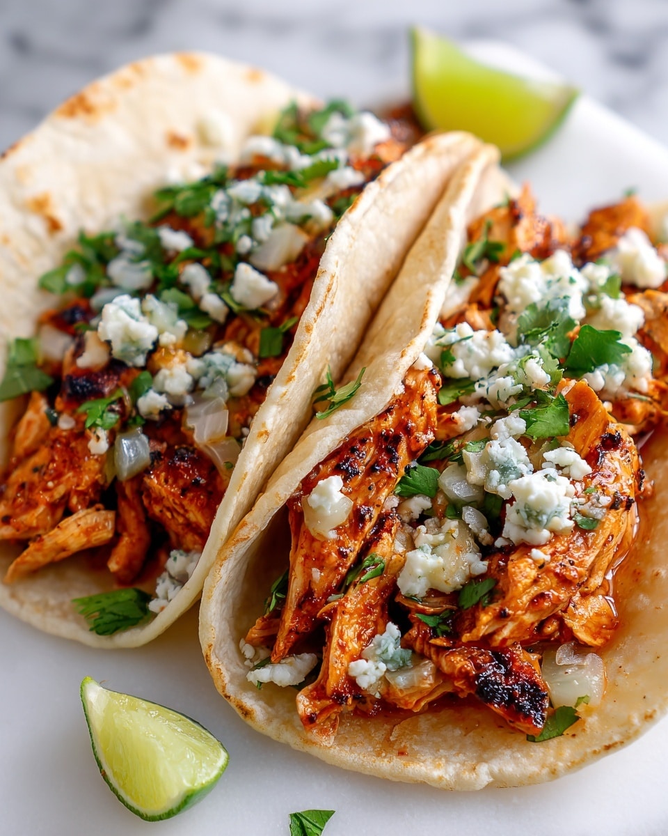 Easy Chicken Street Tacos Recipe - Recipe Image