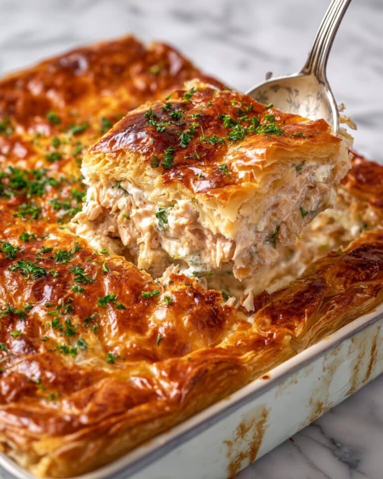 Cheesy Chicken Crescent Bake Recipe