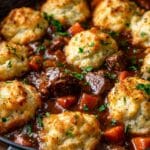 Hearty Ground Beef and Dumplings Recipe