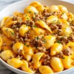 Creamy Beef and Shells Recipe