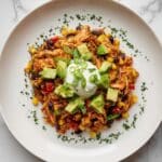 Easy Chicken Burrito Casserole Recipe
