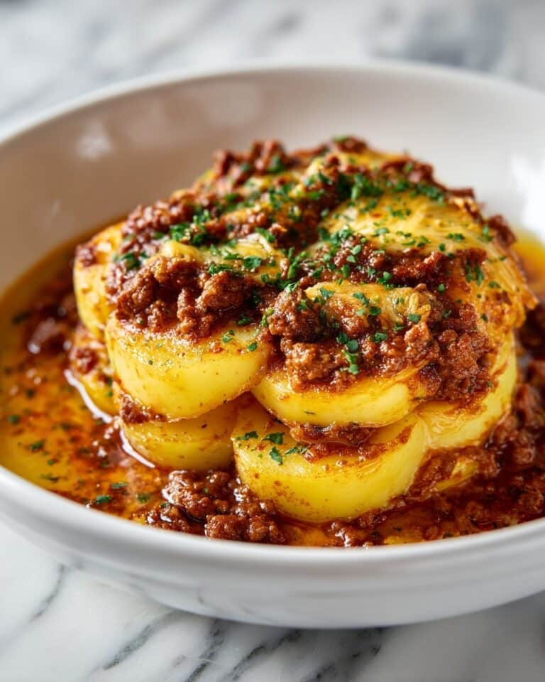 Crockpot Hamburger Potato Casserole Recipe
