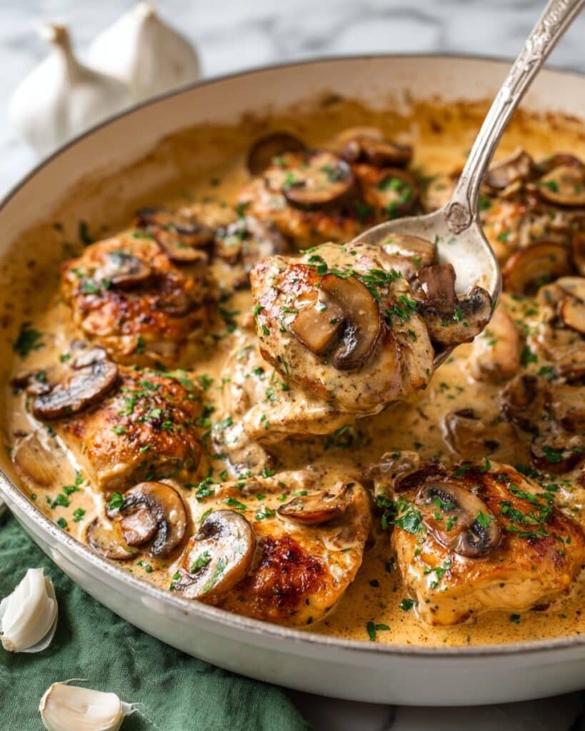 Rich Chicken Stroganoff Recipe