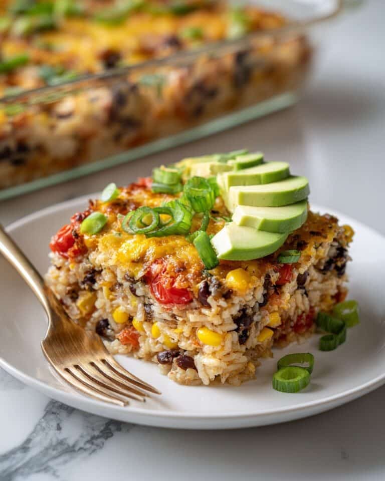 Cheesy Chicken and Rice Casserole Recipe