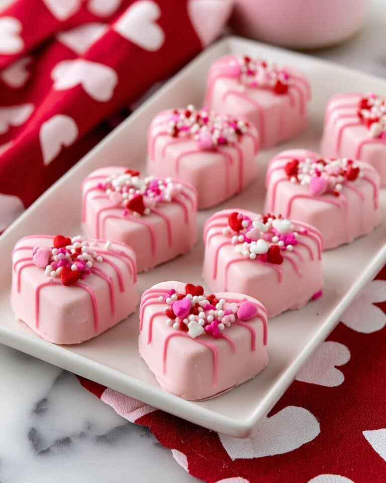 Pink Oreo Truffle Hearts Recipe