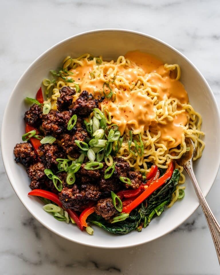 Caramelized Beef and Peanut Noodles Recipe