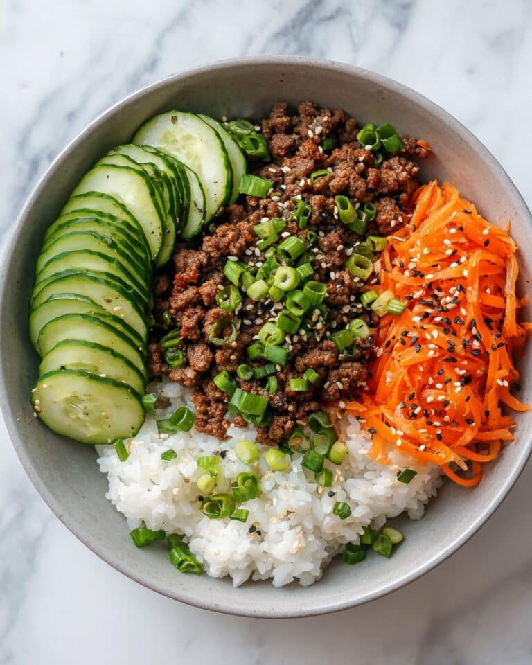 Quick & Easy Korean Ground Beef Bowl – Better Than Takeout! Recipe