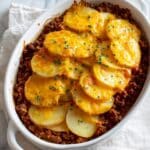 Cheesy Ground Beef and Potatoes Recipe