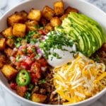 Loaded Potato Taco Bowl Recipe