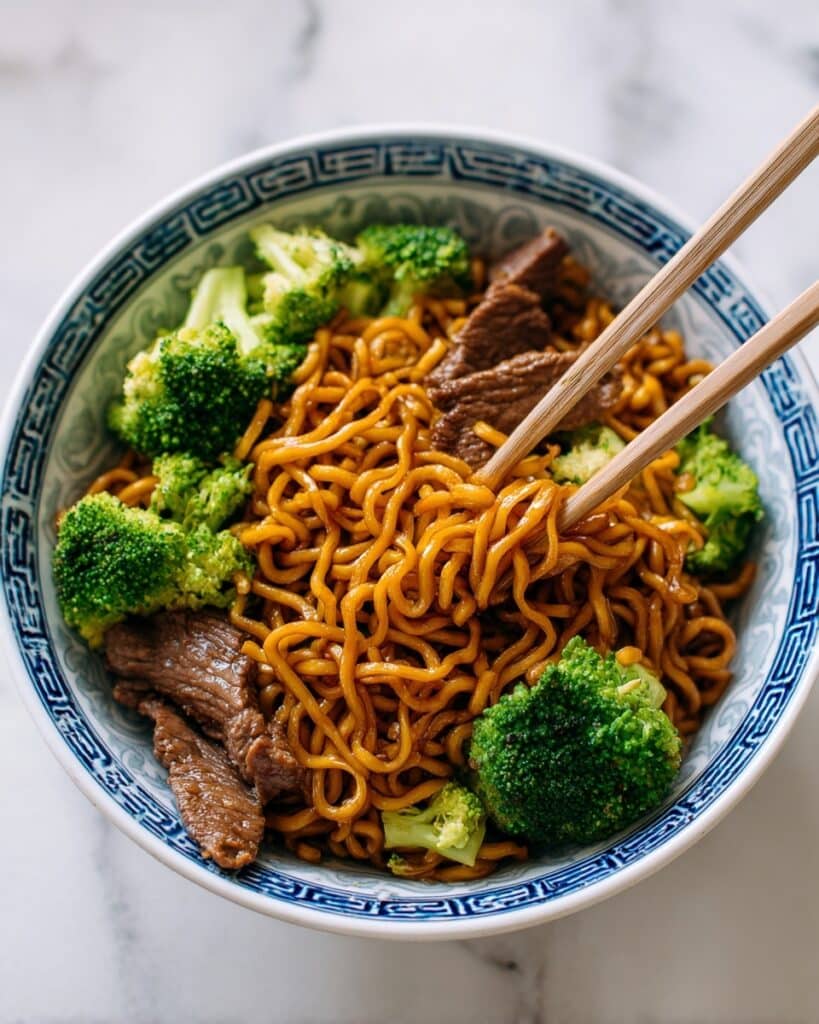 Beef and Broccoli Ramen Stir Fry Recipe