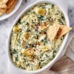 Dairy-Free Spinach Artichoke Dip (Paleo, Whole30, Keto) Recipe