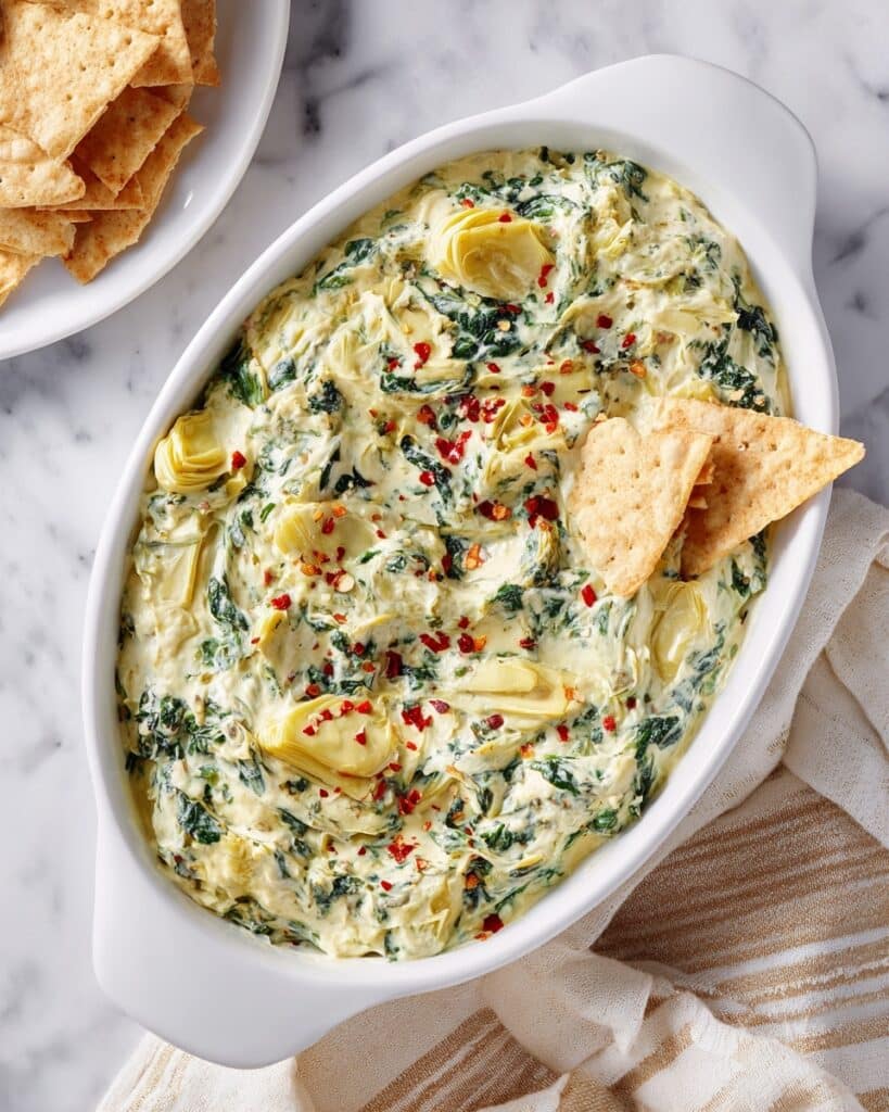 Dairy-Free Spinach Artichoke Dip (Paleo, Whole30, Keto) Recipe