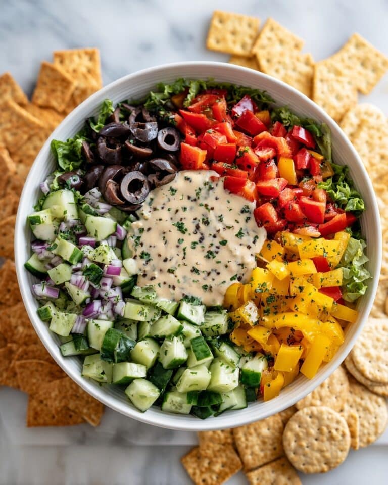 Vegan Italian Veggie Hoagie Dip Recipe