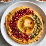 10-Minute Cozy & Creamy Pumpkin Hummus Recipe