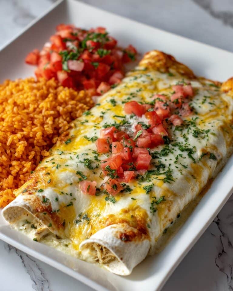 Queso Chicken Enchiladas Recipe